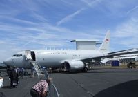 N360BJ @ EGLF - Boeing 737-7ES Wedgetail AEW-aircraft for the turkish air force at Farnborough International 2010