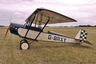 G-BRXY @ EGBG - 1991 Morris Ae PIETENPOL AIR CAMPER, c/n: PFA 047-11416 at Leicester - by Terry Fletcher