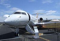 N340GF @ EGLF - Bombardier BD-700-1A11 Global 5000 at Farnborough International 2010 - by Ingo Warnecke