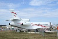 F-HCLS @ EGLF - Dassault Falcon 7X at Farnborough International 2010 - by Ingo Warnecke