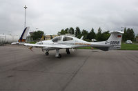 D-GBBB @ ESKK - Arrived Yesterday when thunderstorms was around. - by Krister Karlsmoen