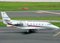 TC-DAK @ EDDL - Cessna Citation 560XL Excel  560-6048
Taxied past without engine cowling , Dusseldorf 
4th August 2010 - by Mark Giddens