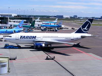 YR-LCA @ EHAM - Tarom - by Chris Hall