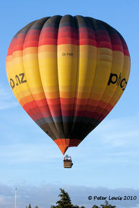 ZK-FAR @ NZHN - Balloon Adventures Up Up and Away Ltd., Christchurch - by Peter Lewis