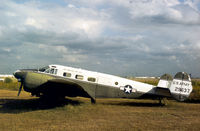 29637 @ SKF - Seen at Kelly AFB in October 1979, this UC-45J was later on display at Lackland AFB with bogus USAF serial 42-9637. - by Peter Nicholson