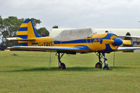 G-YAKB @ EGBP - 1992 Aerostar Sa YAK-52, c/n: 9211517 at Kemble