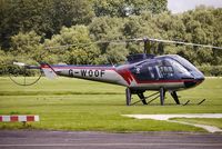 G-WOOF @ EGCB - 1998 Enstrom Helicopter Corporation ENSTROM 480, c/n: 5027 at Barton Helicopter Fly-In - by Terry Fletcher