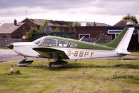 G-BBPY @ EGCB - 1973 Piper PIPER PA-28-180, c/n: 28-7305590 at Manchester Barton - by Terry Fletcher