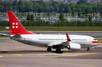HB-JJA @ EHAM - Privatair operating for KLM - by Chris Hall