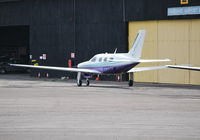 N138CM @ EGTF - Smart Piper PA46R-350T at Fairoaks - by moxy