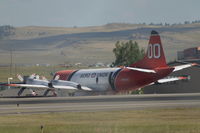N900AU @ KBIL - P-3A Aerostar