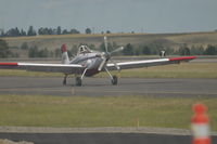 N91092 @ KBIL - Air Tractor taxiing to fight the forest fires - by Daniel Ihde