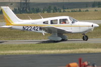 N2242W @ KBIL - Piper Archer