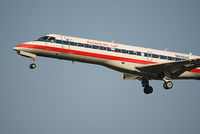 N849AE @ DFW - Happy faces which will change when the heat hits 'em, - by Ron Streetenberger