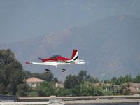 N569TC @ POC - Taking off from runway 26L - by Helicopterfriend