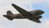 ZA947 @ EGTH - 42. ZA947 (Battle of Britain Memorial Flight) overflying Shuttleworth Mid Summer Air Display July 2010