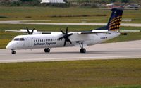 D-ADHB @ EDDP - From MUC just arrived at LEJ - by Holger Zengler