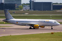 EC-ICR @ EHAM - Vueling Airlines - by Chris Hall