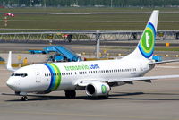 PH-HZC @ EHAM - Transavia Airlines - by Chris Hall