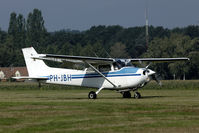 PH-JBH @ EBDT - arrival at the 2010 oldtimer fly-in. - by Joop de Groot