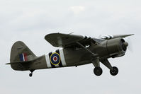 N1943S @ EBDT - departure after the oldtimer fly-in at Diest aerodrome. - by Joop de Groot