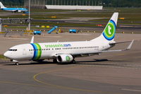 PH-HZE @ EHAM - Transavia Airlines - by Chris Hall
