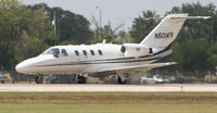 N501KR @ KAUS - Citation OG lines up on 17L. - by Darryl Roach