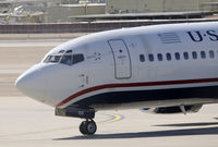 N155AW @ KPHX - Taxiing to Gate at PHX - by Todd Royer