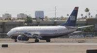 N155AW @ KPHX - Landing at PHX - by Todd Royer