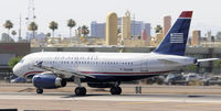 N804AW @ KPHX - Landing at PHX - by Todd Royer