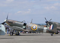 G-AIST @ EGSU - Flying Legends Air Show 2010 Duxford - by Henk Geerlings