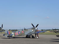 D-FEUR @ EGSU - Flying Legends Air Show 2010 Duxford Ex G-BKMI - by Henk Geerlings
