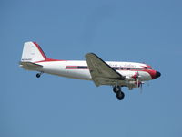 N1944H @ KOSH - Part of mass arrival of DC-3's Oshkosh airshow 2010