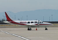 N611HM @ KOAK - Physical Systems Inc. (Carson City, NV) flies this very sharp looking 1976 Smith AEROSTAR 601P - in from KCXP on North Field visitors ramp - by Steve Nation