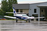 N6VQ @ IKV - On a rainy ramp - by Glenn E. Chatfield
