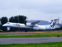 G-JEDO @ EGAC - flybe - by Chris Hall