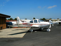N246BJ @ KPAO - 2005 Cirrus SR22 at Palo Alto, CA home base - by Steve Nation