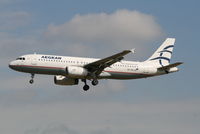 SX-DVJ @ EBBR - Arrival of flight A3 620 to RWY 25L  (with Star Alliance)