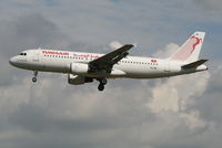 TS-IMI @ EBBR - Arrival of flight TU788 to RWY 25L