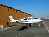 N597SR @ KPAO - Locally-based Westwind Aviation of Silicon Valley (flying club) 2006 Cirrus SR22 - by Steve Nation