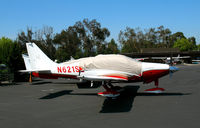 N621SL @ KPAO - Locally-based 2005 Lancair LC41-550FG all buttoned up - by Steve Nation