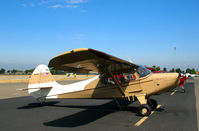 N1473H @ KRHV - Visiting 1951 Aeronca 15AC - by Steve Nation