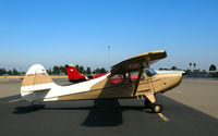 N1473H @ KRHV - Visiting 1951 Aeronca 15AC - by Steve Nation