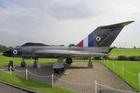 XA634 @ EGXE - RAF Leeming's Javelin FAW.4 gate-guardian as seen in the Summer of 2001. - by Peter Nicholson