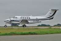G-ZVIP @ EGGW - Capital King Air 200 at Luton - by Terry Fletcher