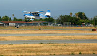N5032G @ KRHV - 1978 Bellanca 7ECA on take-off - by Steve Nation