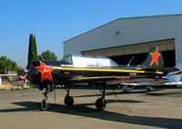 N7092A @ KRHV - 1983 YAK-52 at mod center - by Steve Nation