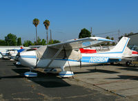 N8196M @ KRHV - 1976 Cessna 182P at home field - by Steve Nation