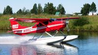N4891Z @ LHD - At Lake Hood Alaska