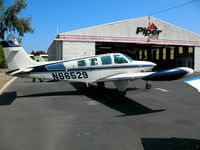 N66529 @ KPAO - Locally-based 1979 Beech A36TC - by Steve Nation